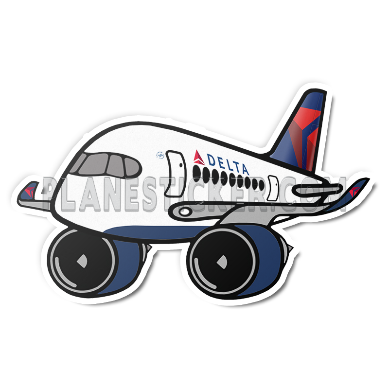 Delta Airbus A350 – Plane Sticker