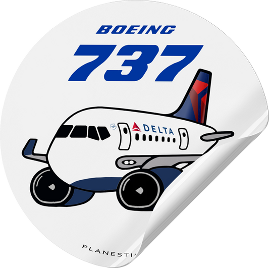 Delta – Plane Sticker