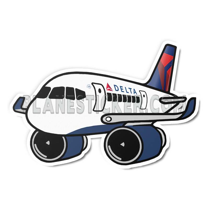 Delta Boeing 757 – Plane Sticker