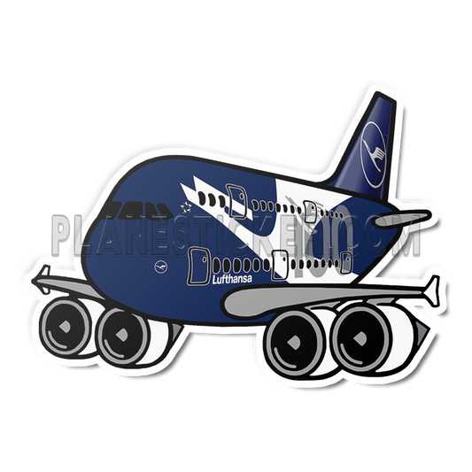 Lufthansa Airbus A380 Supercrane