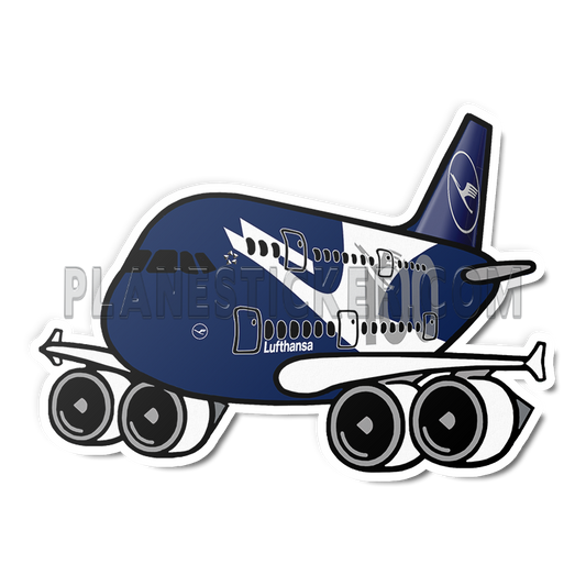 Lufthansa Airbus A380 Supercrane