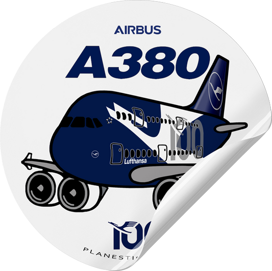 Lufthansa Airbus A380 Supercrane