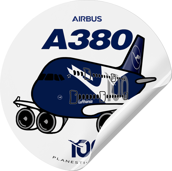 Lufthansa Airbus A380 Supercrane