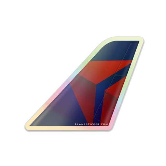 Delta Airlines Tail Holographic