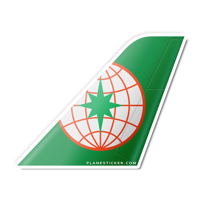EVA Air Tail – Plane Sticker