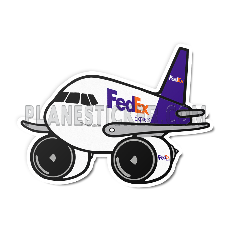 FedEx Boeing 777F – Plane Sticker