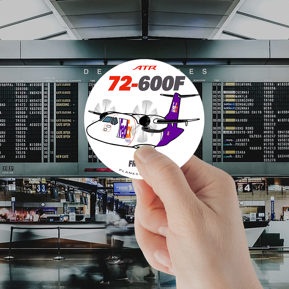 FedEx ATR 72-600F – Plane Sticker