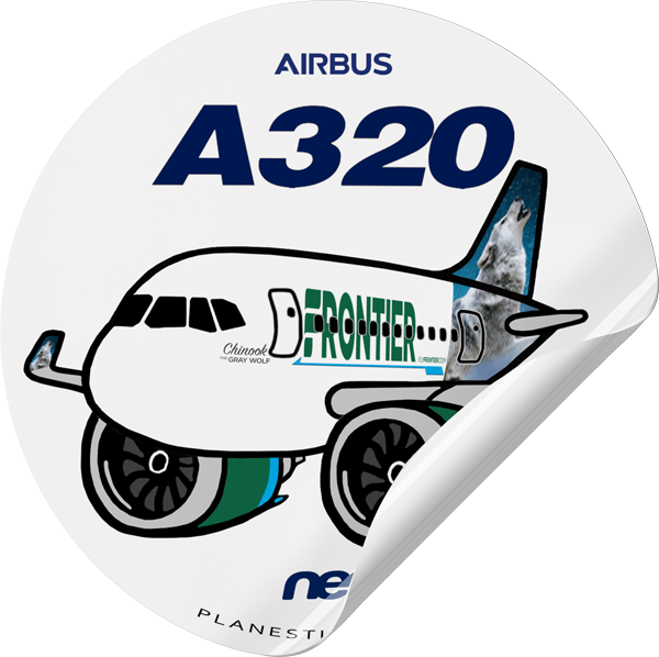 Frontier Airlines Airbus A320 NEO Chinook