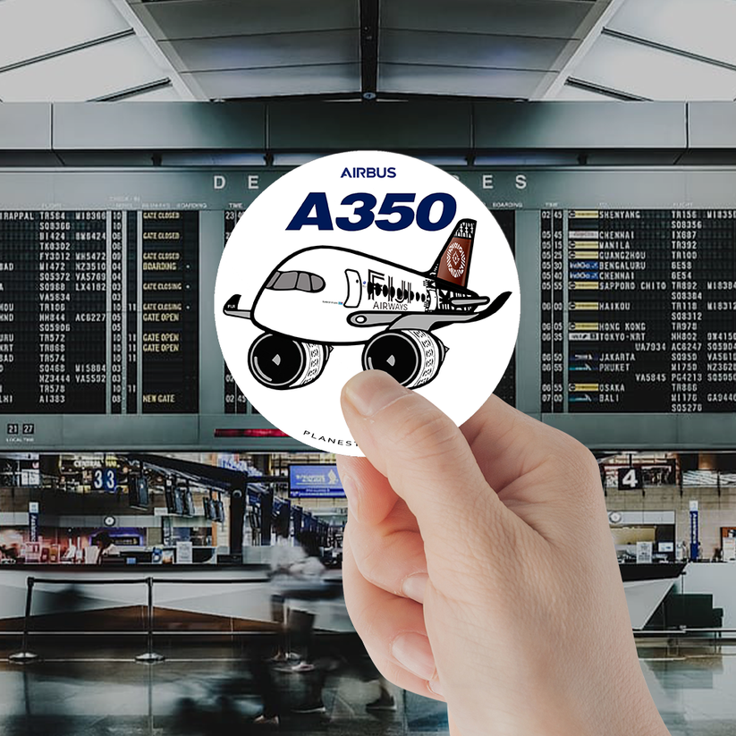 Fiji Airways Airbus A350 – Plane Sticker