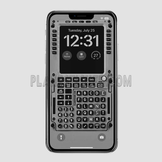 Flight Management Computer iPhone Wallpaper