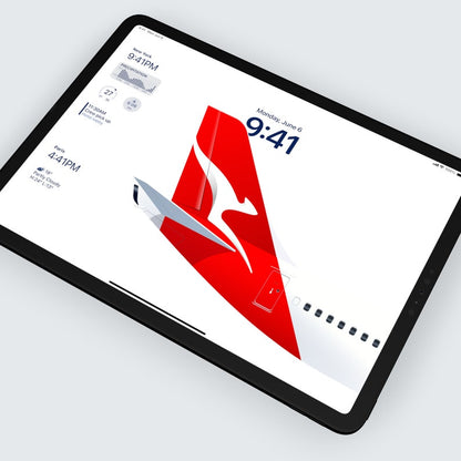 Qantas iPad / iPhone Wallpaper Set