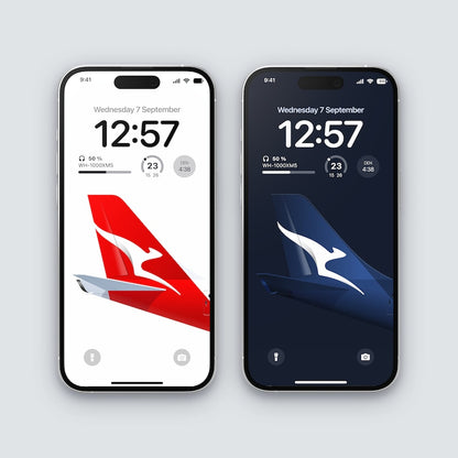 Qantas iPad / iPhone Wallpaper Set