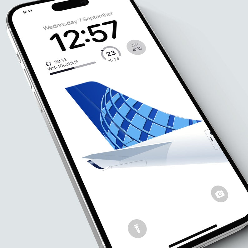 United Airlines iPhone Wallpaper