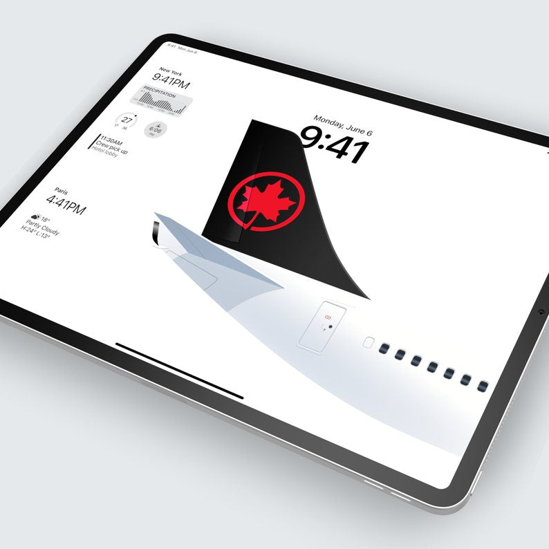 Air Canada iPad Wallpaper