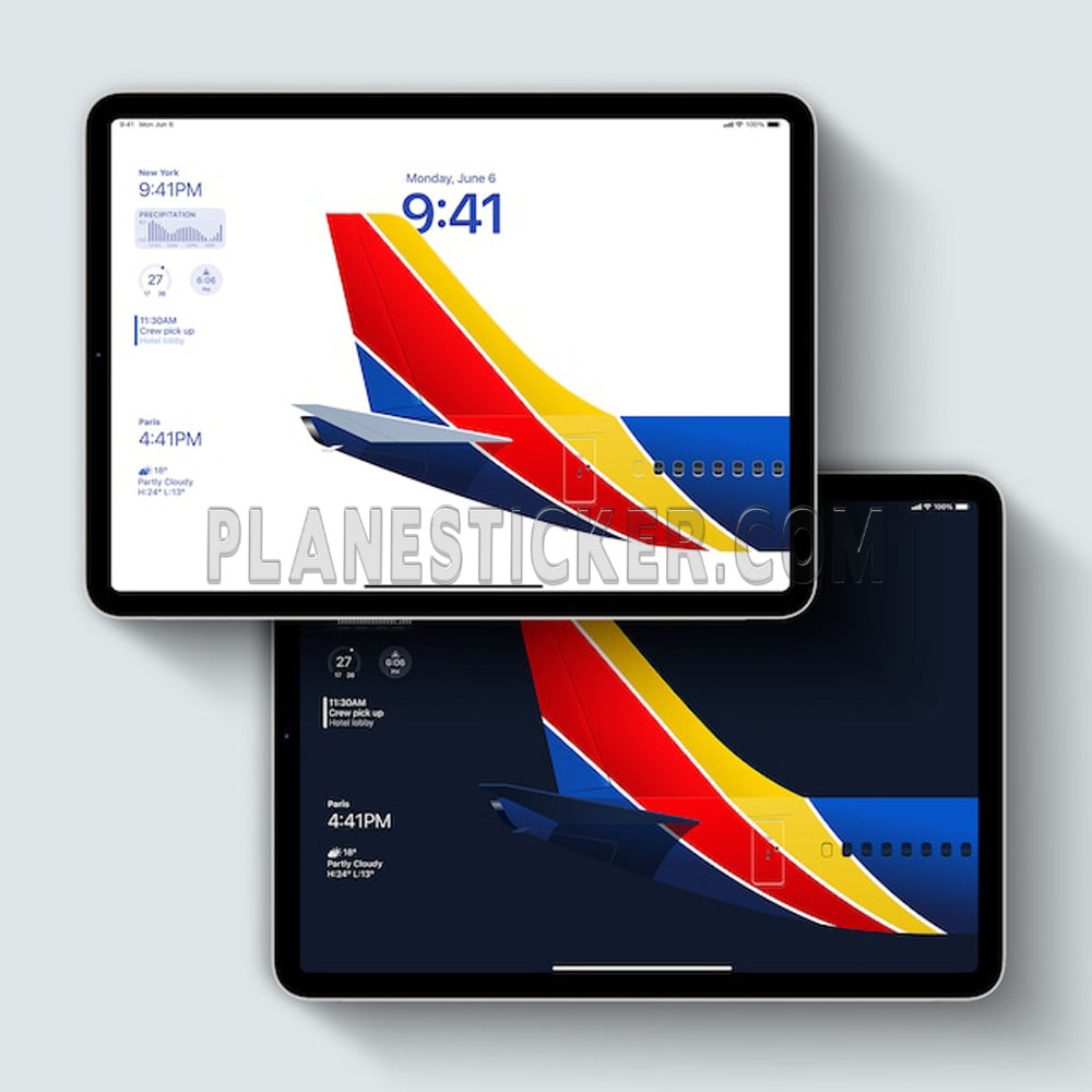 Southwest Airlines iPad / iPhone Wallpaper Set