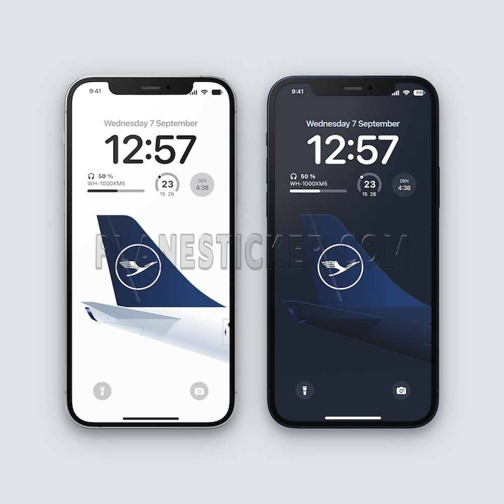 Lufthansa iPad / iPhone Wallpaper Set