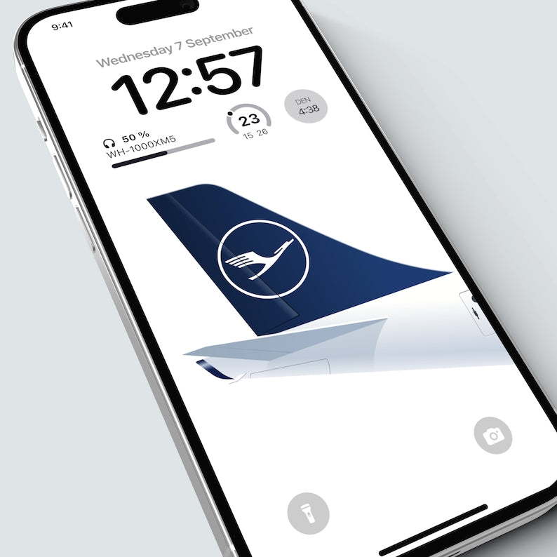 Lufthansa iPhone Wallpaper