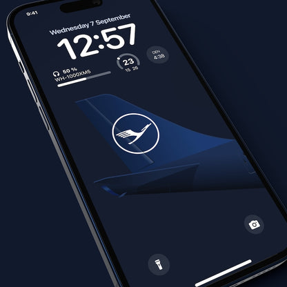 Lufthansa iPhone Wallpaper