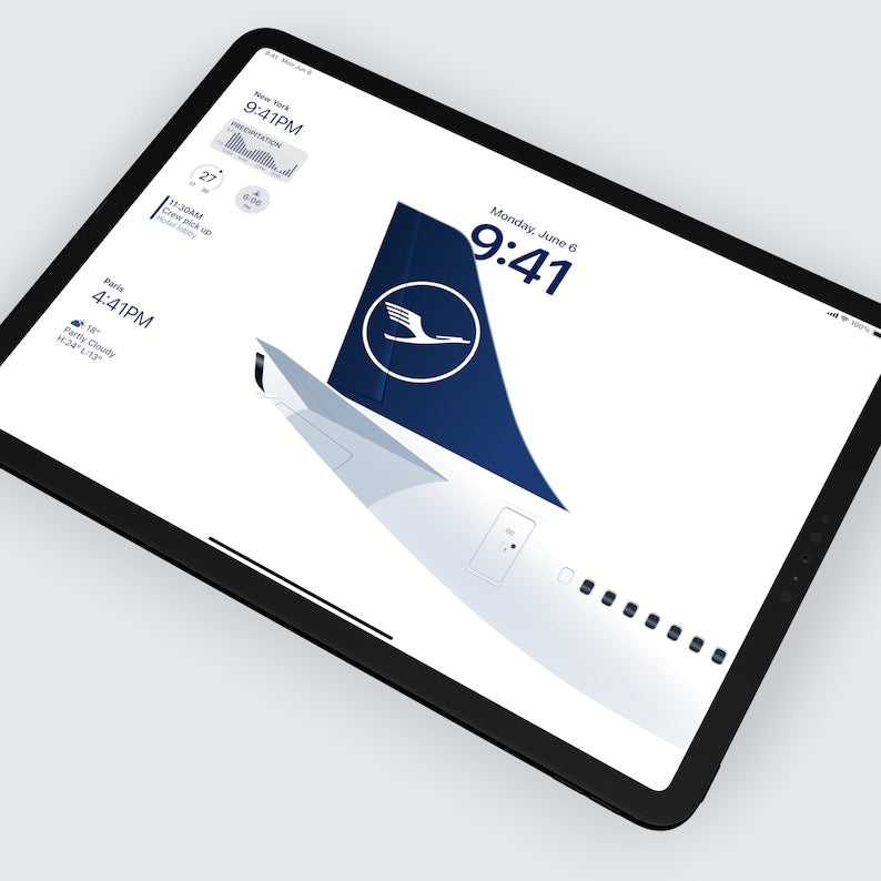 Lufthansa iPad Wallpaper