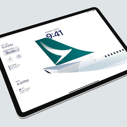 Cathay Pacific iPad Wallpaper