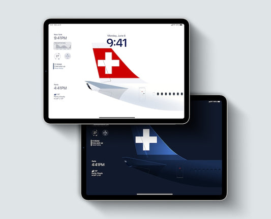 Swiss Air iPad Wallpaper