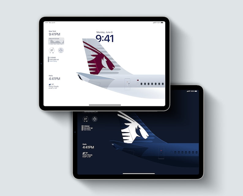 Qatar Airways iPad Wallpaper