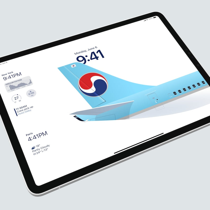 Korean Air iPad Wallpaper