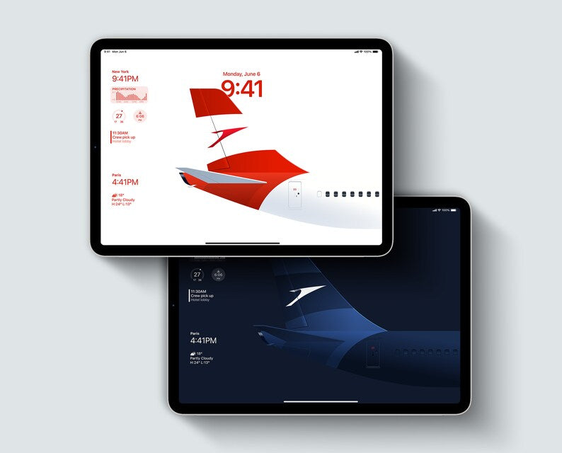 Austrian Airlines iPad Wallpaper