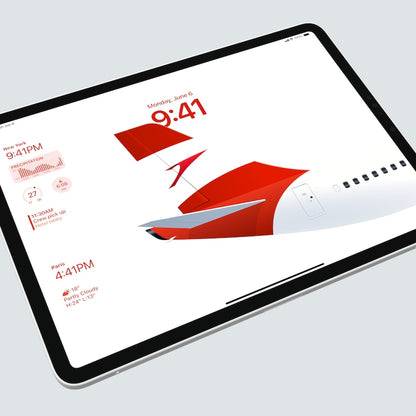 Austrian Airlines iPad Wallpaper