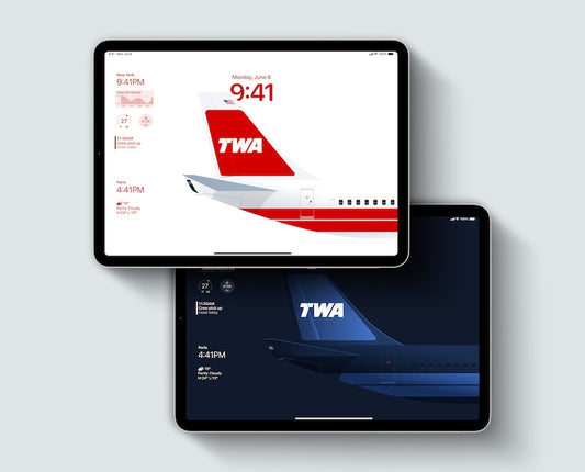 Twa Virtual TWA – Plane Sticker