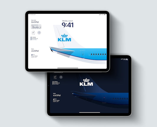 KLM iPad Wallpaper