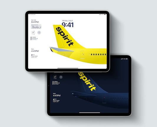 Spirit Airlines iPad Wallpaper