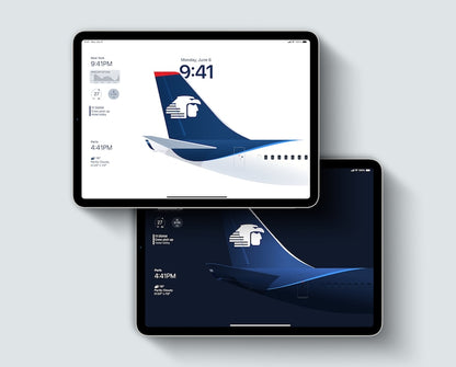 AeroMexico iPad Wallpaper