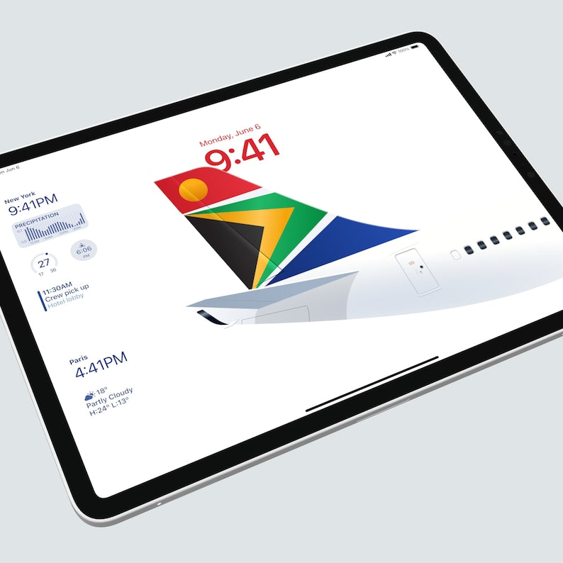 South African Airways iPad Wallpaper