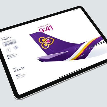 Thai Airways iPad Wallpaper