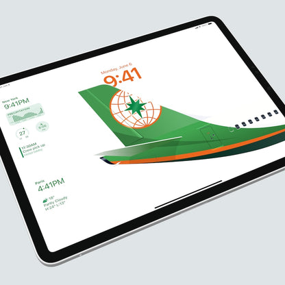 EVA Air iPad Wallpaper