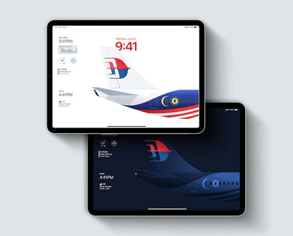 Malaysian Airlines iPad Wallpaper