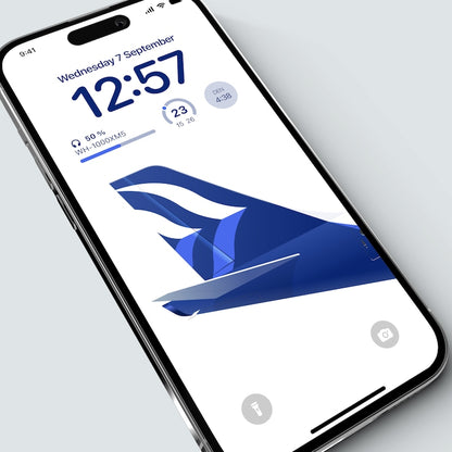 Aegean Airlines iPhone Wallpaper