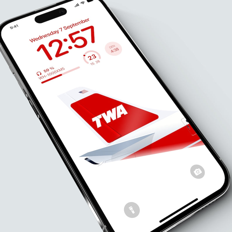 Trans World Airlines TWA iPhone Wallpaper