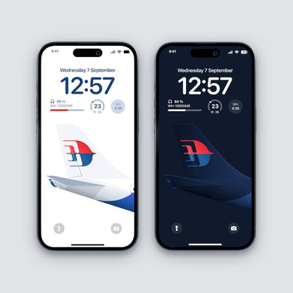 Malaysian Airlines iPhone Wallpaper