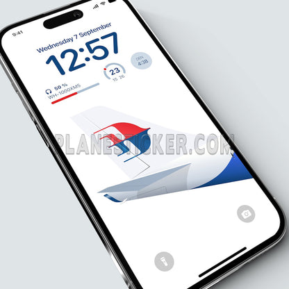 Malaysian Airlines iPhone Wallpaper