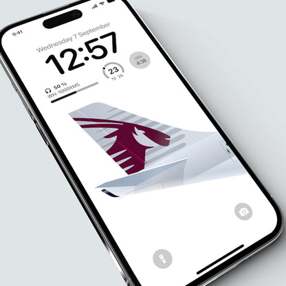 Qatar Airways iPhone Wallpaper