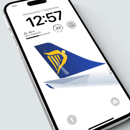 Ryanair iPhone Wallpaper