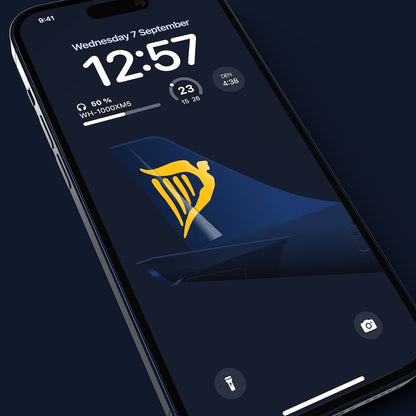 Ryanair iPhone Wallpaper