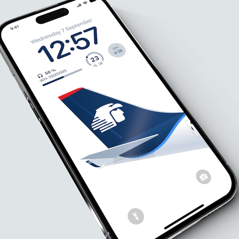 AeroMexico iPhone Wallpaper