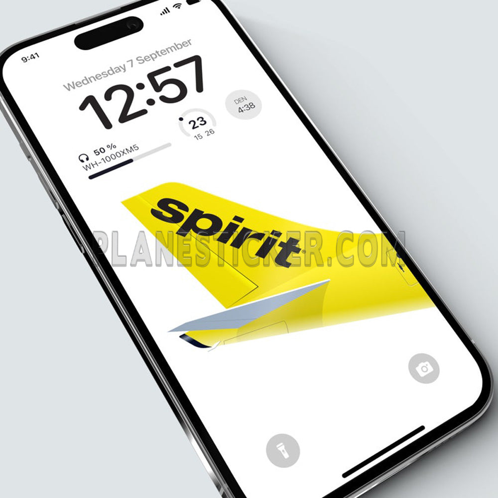 Spirit Airlines iPhone Wallpaper
