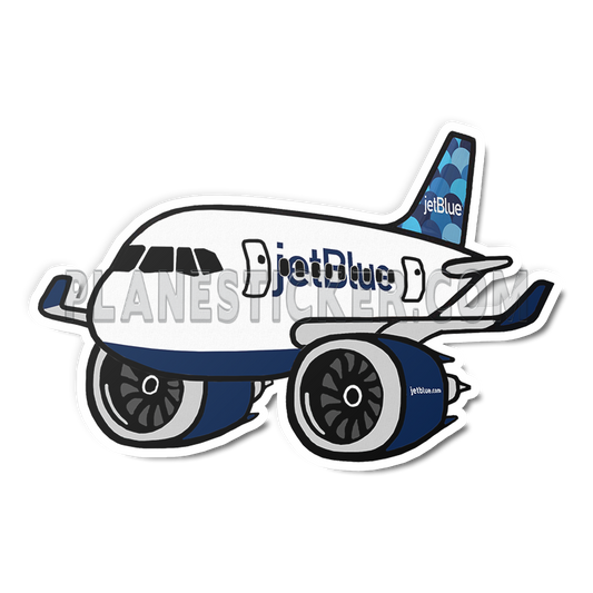 JetBlue Airways Airbus A321 NEO Magnet