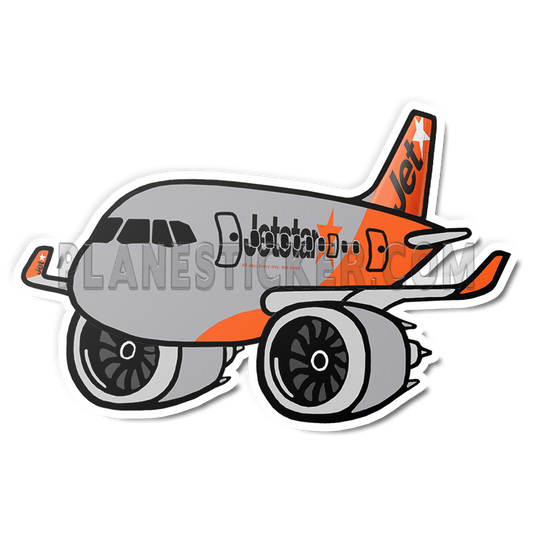 Jetstar Sticker Jetstar – Plane Sticker