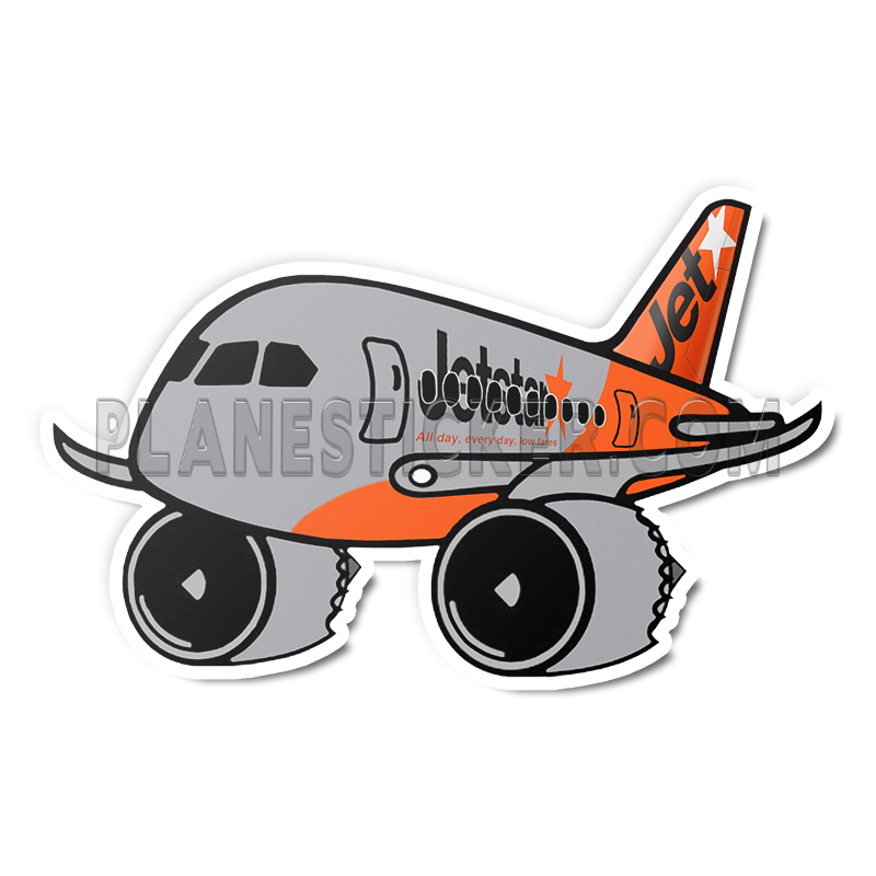 Jetstar Sticker Jetstar Boeing 787 – Plane Sticker