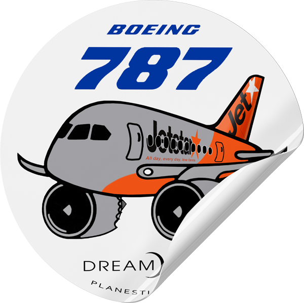 B787 – Plane Sticker